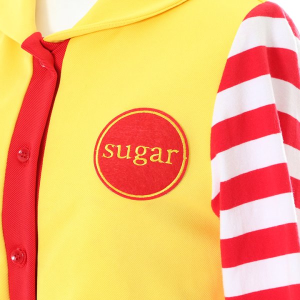 画像9: 【SALE!!】【即日発送】ハンバーガーショップガール/ウェイトレスコスプレ/フレアスカート/ロングスリーブ/Aライン【ハロウィン3点セット】【S-XLサイズ/1カラー】(B017SB/STEE07R)[HC03] (9)