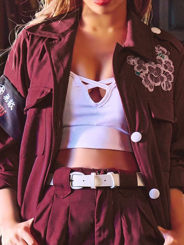 画像16: 【即日発送】特攻服コスプレセット【sugar nineハロウィン4点セット】【S-XLサイズ/6カラー】(7137SB)[HC02] (16)