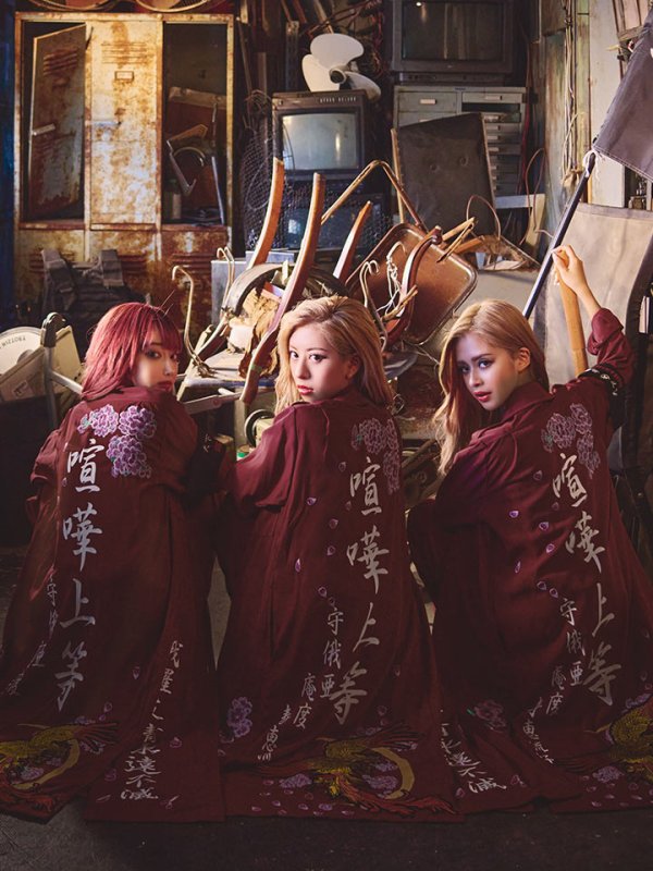 画像17: 【即日発送】特攻服コスプレセット【sugar nineハロウィン4点セット】【S-XLサイズ/6カラー】(7137SB)[HC02] (17)