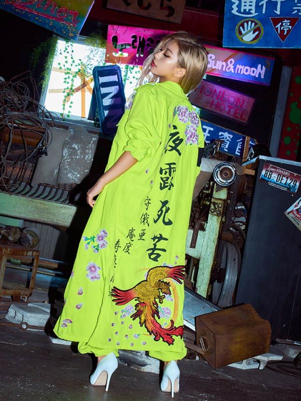 画像10: 【即日発送】特攻服コスプレセット【sugar nineハロウィン4点セット】【S-XLサイズ/6カラー】(7137SB)[HC02] (10)