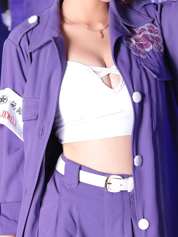 画像12: 【即日発送】特攻服コスプレセット【sugar nineハロウィン4点セット】【S-XLサイズ/6カラー】(7137SB)[HC02] (12)