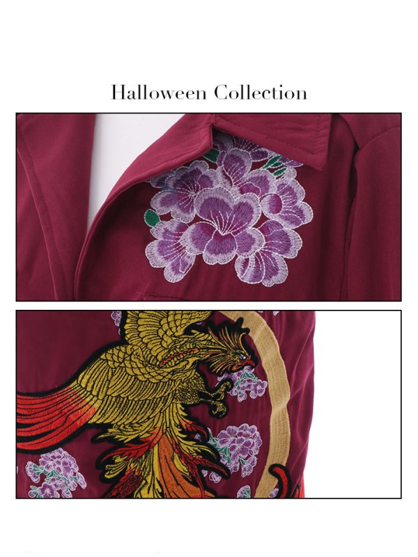 画像19: 【即日発送】特攻服コスプレセット【sugar nineハロウィン4点セット】【S-XLサイズ/6カラー】(7137SB)[HC02] (19)