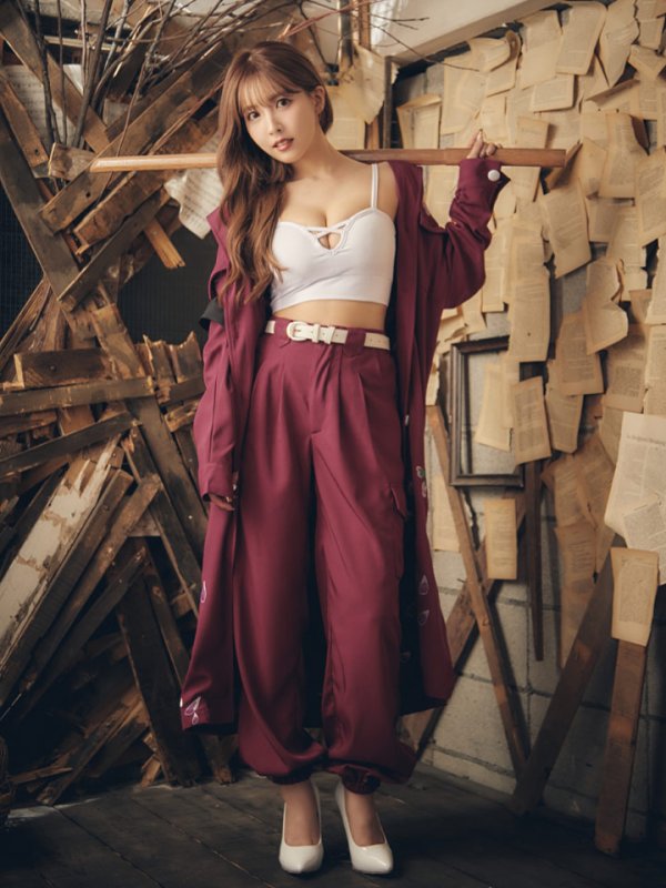 画像10: 【即日発送】特攻服コスプレセット【sugar nineハロウィン4点セット】【S-XLサイズ/6カラー】(7137SB)[HC02] (10)