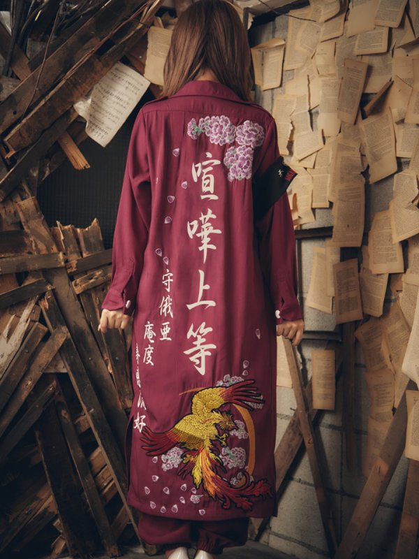 画像11: 【即日発送】特攻服コスプレセット【sugar nineハロウィン4点セット】【S-XLサイズ/6カラー】(7137SB)[HC02] (11)