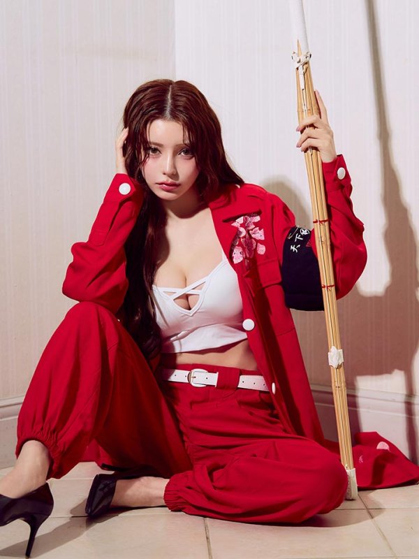 画像7: 【即日発送】超人気コスプレがリニューアル！特攻服コスプレセット【ハロウィン4点セット】(7137SB)[HC03] (7)