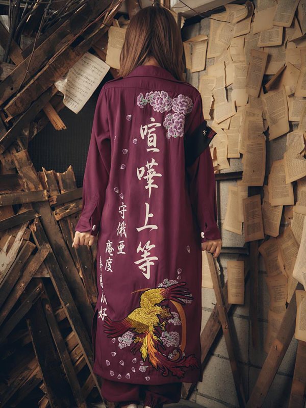 画像10: 【即日発送】特攻服コスプレセット【sugar nineハロウィン4点セット】【S-XXLサイズ/8カラー】(7137SB)[HC02] (10)