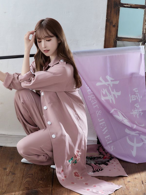 画像16: 【即日発送】特攻服コスプレセット【sugar nineハロウィン4点セット】【S-XXLサイズ/8カラー】(7137SB)[HC02] (16)