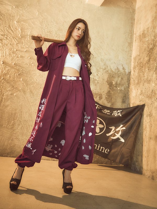 画像20: 【即日発送】【ハロウィン】特攻服コスプレセット【コスプレ4点セット】【S-XLサイズ/8カラー】(7137SB)[HC02] (20)