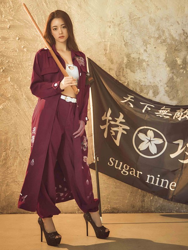 画像23: 【即日発送】【ハロウィン】特攻服コスプレセット【コスプレ4点セット】【S-XLサイズ/8カラー】(7137SB)[HC02] (23)