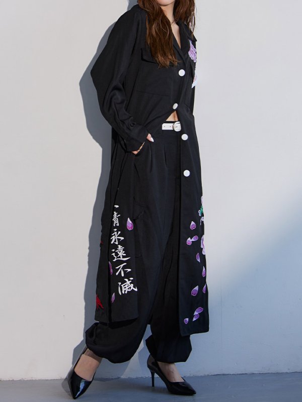 モデル：吉木千沙都 身長：158cm　着用サイズ：S-Mサイズ