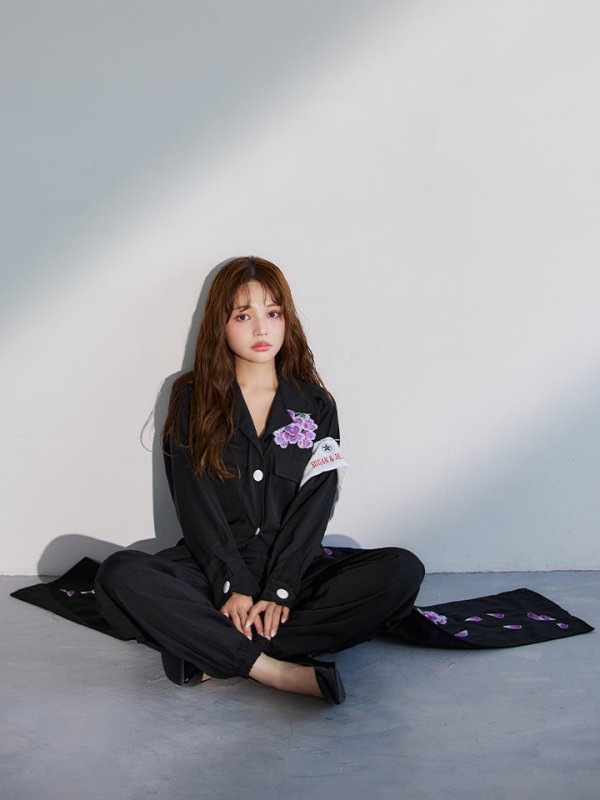 モデル：吉木千沙都 身長：158cm　着用サイズ：S-Mサイズ