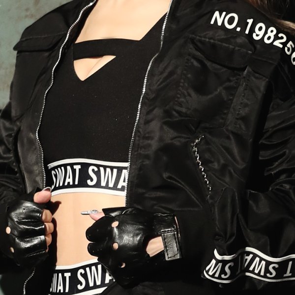 画像7: 【SALE!!】【即日発送】【ハロウィン5点セット】MA-1付きSWATコスプレ【S-Lサイズ/1カラー】（HC206SB_B / SDELIGHT-658）[OF01] (7)