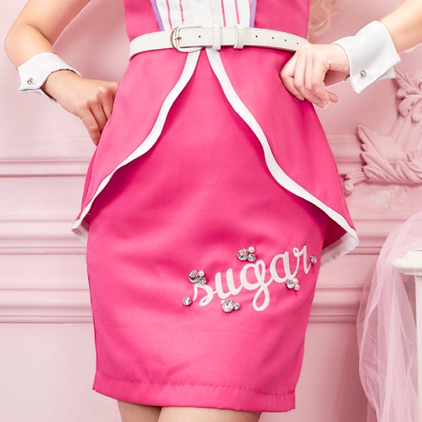 画像6: 【値下げ!】【即日発送】【ハロウィンコスプレ5点セット】ピンクドールバニー【S-XLサイズ/1カラー】( W001795/ SAMU20P)[OF01 (6)