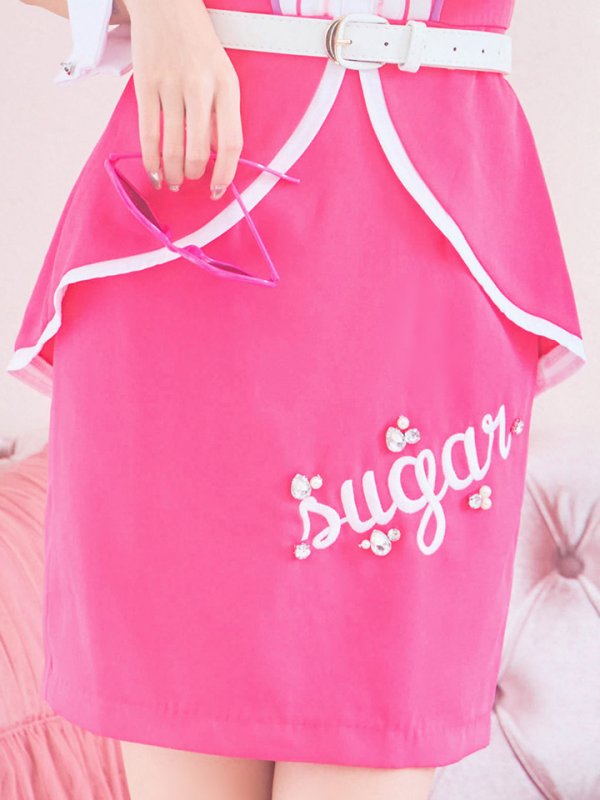 画像17: 【SALE!!】【即日発送】【ハロウィン】ピンクドールバニーコスプレ【コスプレ5点セット】（5722meganeSB）【S-XLサイズ/1カラー】[OF01] (17)