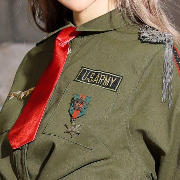 画像5: 【SALE!!】【即日発送】ミリタリーコスプレセット【ハロウィン5点セット】【S-Mサイズ/1カラー】(HC206_SV)[HC03] (5)