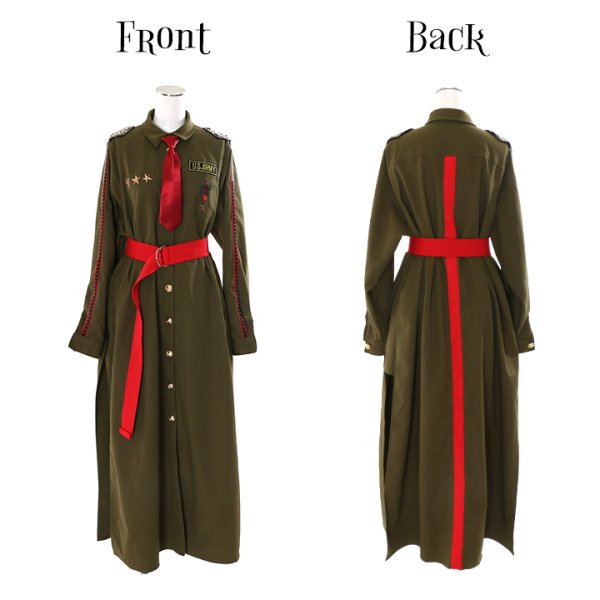 画像8: 【SALE!!】【即日発送】ミリタリーコスプレセット【ハロウィン5点セット】【S-Mサイズ/1カラー】(HC206_SV)[HC03] (8)