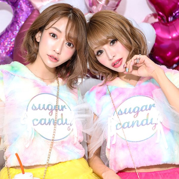 画像9: 【SALE!!】【即日発送】キャンディモンスターコスプレセット【ハロウィン2点セット】【S?Mサイズ/3カラー】 [HC02] (9)