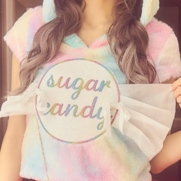 画像10: 【SALE!!】【即日発送】キャンディモンスターコスプレセット【ハロウィン2点セット】【S?Mサイズ/3カラー】 [HC02] (10)