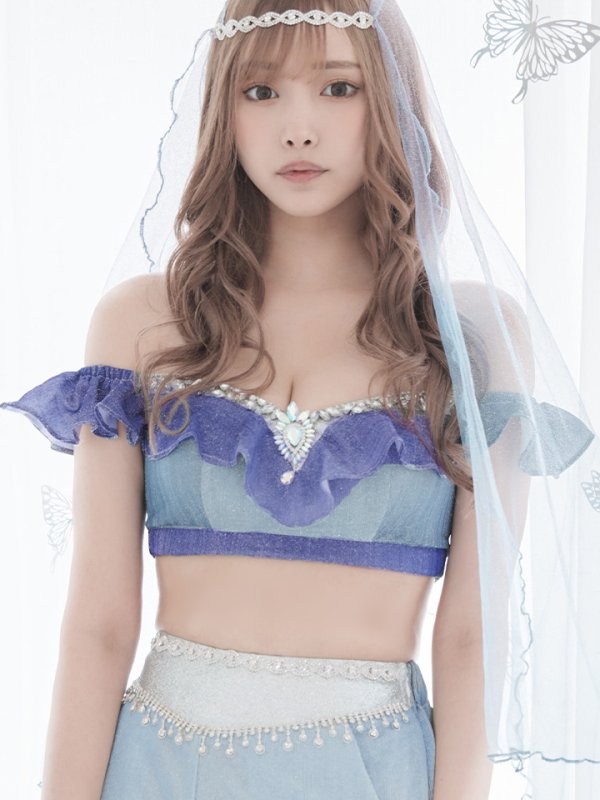 画像7: 【即日発送】アラビアンガールコスプレセット【ハロウィン4点セット】【S-Mサイズ/2カラー】[YMT] (7)