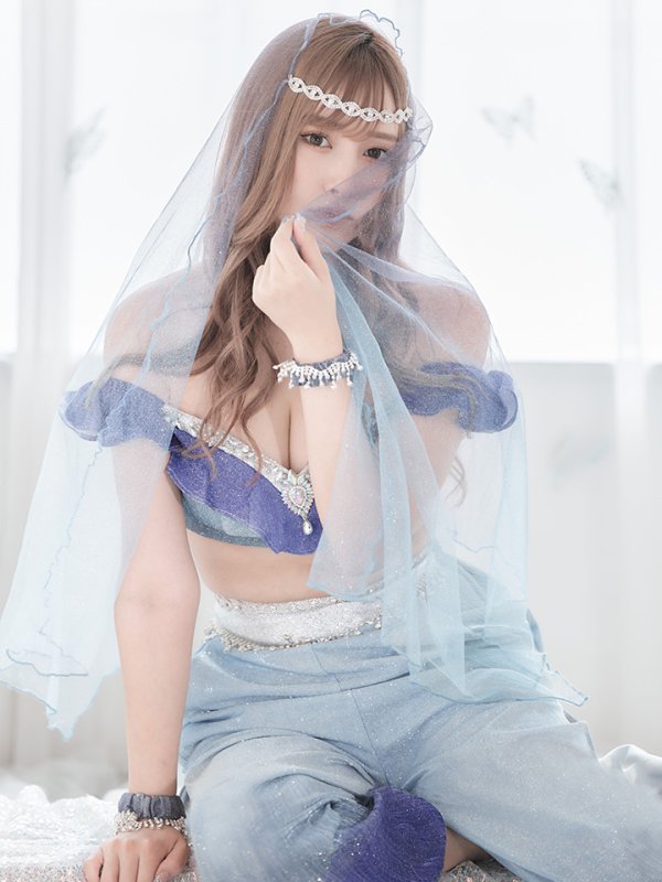 画像11: 【即日発送】アラビアンガールコスプレセット【ハロウィン4点セット】【S-Mサイズ/2カラー】[YMT] (11)