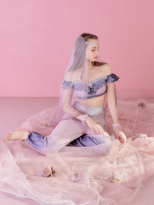 画像11: 【即日発送】アラビアンガールコスプレセット【ハロウィン4点セット】【S-Mサイズ/2カラー】[HC03] (11)