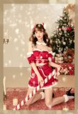 画像6: 【即日発送】【クリスマスコスプレ8点セット】【Malymoon/マリームーン】ファーポンポンサンタ【フリーサイズ/1カラー】[YMT] (6)