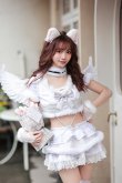 画像5: 【即日発送】猫耳天使【マリームーン】【ハロウィンコスプレ8点セット】【フリーサイズ/1カラー】[OF04] (5)