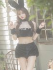 画像7: もこもこバニーコスプレ/アニマルコスプレセット【sugar nineハロウィンコスプレ6点セット】【FREEサイズ/1カラー】[YMT] (7)