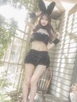 画像12: もこもこバニーコスプレ/アニマルコスプレセット【sugar nineハロウィンコスプレ6点セット】【FREEサイズ/1カラー】[YMT] (12)
