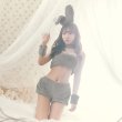 画像5: もこもこバニーコスプレ/アニマルコスプレセット【sugar nineハロウィンコスプレ6点セット】【FREEサイズ/1カラー】[YMT] (5)