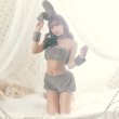 画像9: もこもこバニーコスプレ/アニマルコスプレセット【sugar nineハロウィンコスプレ6点セット】【FREEサイズ/1カラー】[YMT] (9)