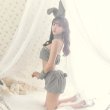 画像13: もこもこバニーコスプレ/アニマルコスプレセット【sugar nineハロウィンコスプレ6点セット】【FREEサイズ/1カラー】[YMT] (13)