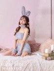 画像7: もこもこバニーコスプレ/アニマルコスプレセット【sugar nineハロウィンコスプレ6点セット】【FREEサイズ/4カラー】[OF01] (7)