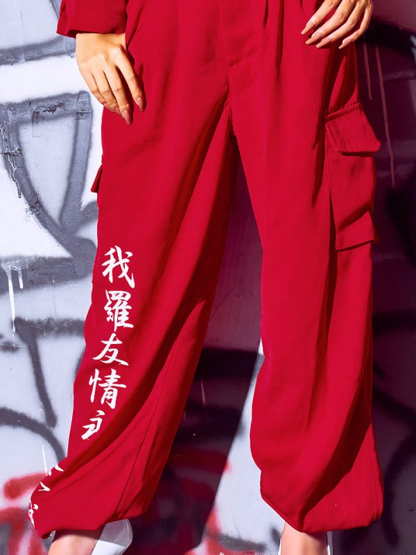 画像11: 【即日発送】即日発送! 短ラン/特攻服コスプレセット【sugar nineハロウィン3点セット】【S-XLサイズ/2カラー】(7137SB)【HC02】 (11)