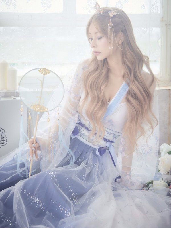 画像5: 【即日発送】漢服コスプレセット【sugar nineハロウィン3点セット】【フリーサイズ/1カラー】(SE03SB/H1001SB)【HC03】 (5)