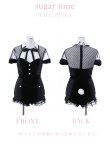 画像12: 【即日発送】ブラックドットレースバニーコスプレ【sugar nineハロウィン5点セット】【XS-Lサイズ/1カラー】[HC03/HC03] (12)