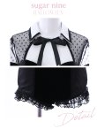 画像13: 【即日発送】ブラックドットレースバニーコスプレ【sugar nineハロウィン5点セット】【XS-Lサイズ/1カラー】[HC03/HC03] (13)
