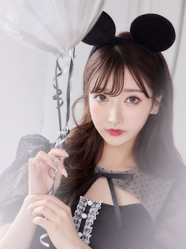 画像9: 【値下げ！】【即日発送】ブラックマウスコスプレ/ワンピースコスプレ【sugar nineハロウィン2点セット】【S-Lサイズ/1カラー】[YMT] (9)