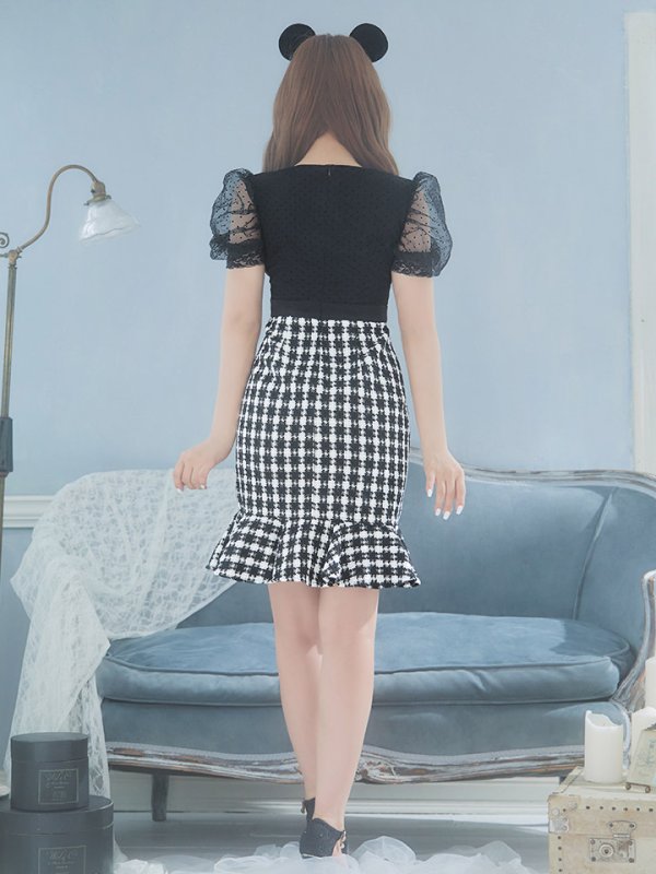 画像6: 【SALE!!】【即日発送】ブラックマウスコスプレ/ワンピースコスプレ【sugar nineハロウィン2点セット】【S-Lサイズ/1カラー】[HC03] (6)