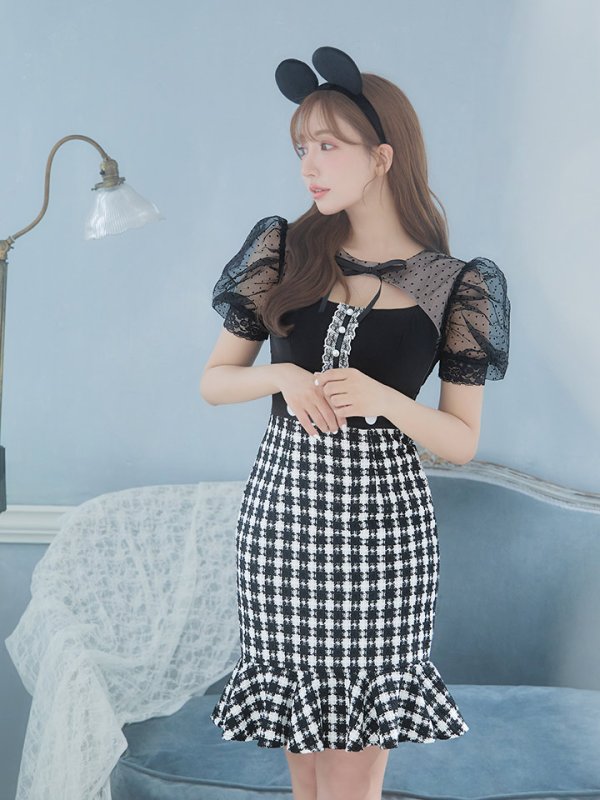 画像11: 【SALE!!】【即日発送】ブラックマウスコスプレ/ワンピースコスプレ【sugar nineハロウィン2点セット】【S-Lサイズ/1カラー】[HC03] (11)