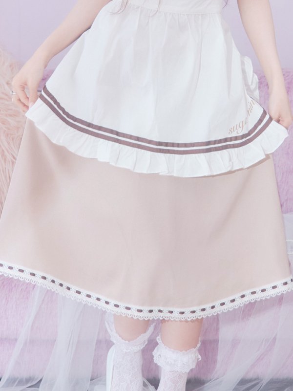 画像17: 【SALE!!】【即日発送】【ハロウィン】緩苺ちゃん着用 クラシカルメイドコスプレ 【コスプレ4点セット】【S-Lサイズ/2カラー】[OF01 (17)