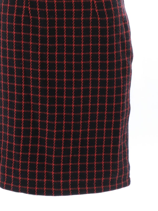 画像31: SALE!フリルショルダーチェックタイトドレス/チェック柄/肩フリル/胸元隠し/背中隠し/ミディアムドレス/キャバドレス【XS-Lサイズ/1カラー】[HC02-X] 【SB】dzw (31)