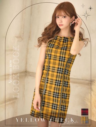 Jewels チェックワンピース ドレス/JEWELS】ドレス_パッド無し - ドレスショップ Jewels