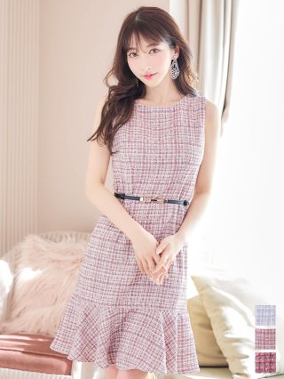 ワンカラー ピンク(桃)ドレス一覧 | キャバドレスの通販なら