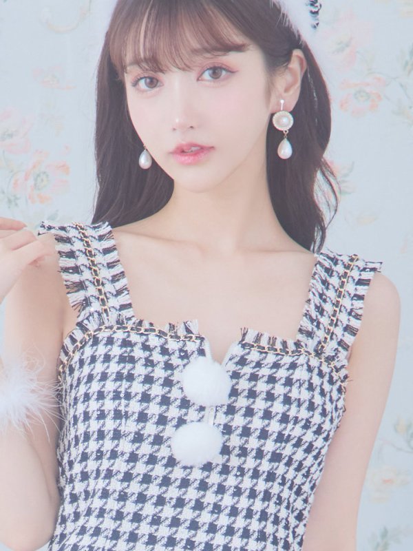 画像39: SALE!【サンタコス 4点セット】【XS-XLサイズ/2カラー】チェーンジップタイトドレスサンタコスプレ[YMT] (39)