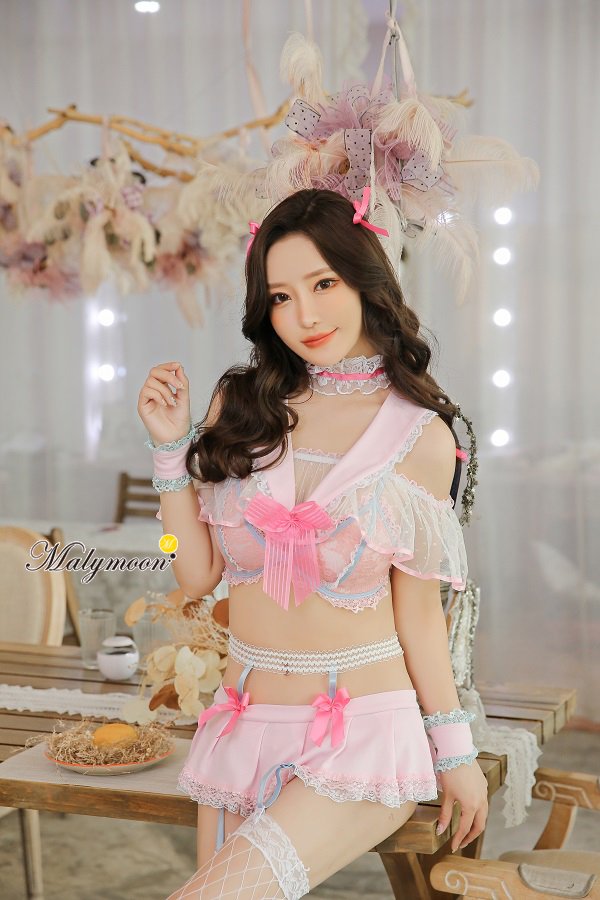 画像5: 【即日発送】【マリームーン】セクシーセーラー服【ハロウィンコスプレ8点セット】【Fサイズ/1カラー】[HC02] (5)