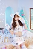 画像8: 【即日発送】【クリスマスコスプレ10点セット】【Malymoon/マリームーン】オーロラ白くまサンタ【フリーサイズ/1カラー】[OF03] (8)
