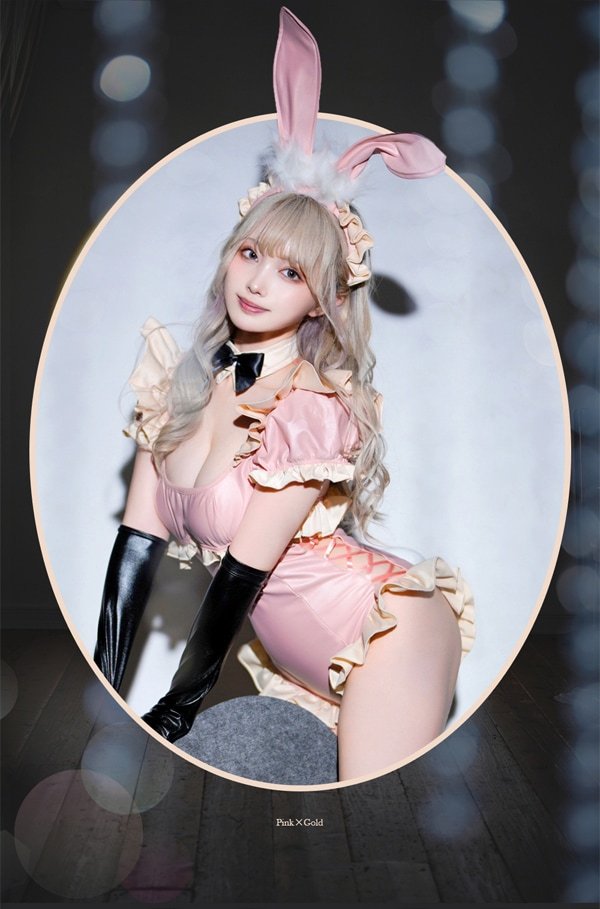 画像11: 【即日発送】フレンチメイドバニー【マリームーン】【ハロウィンコスプレ5点セット】【フリーサイズ/1カラー】[HC03] (11)