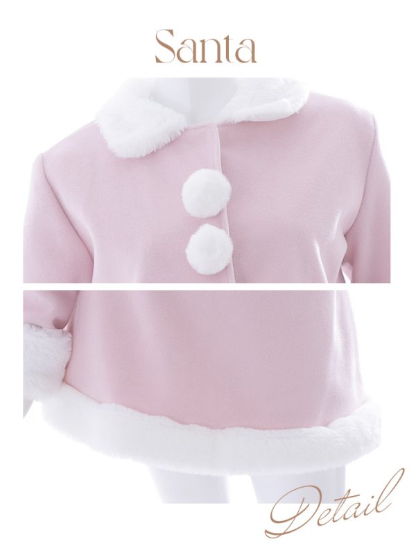 画像40: 【サンタセール！】【サンタコス 4点セット】【S-Mサイズ/2カラー】ジャケットセットアップサンタ[YMT] (40)