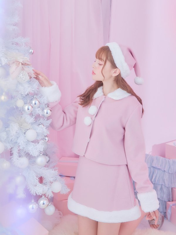 画像11: 【サンタセール！】【サンタコス 4点セット】【S-Mサイズ/2カラー】ジャケットセットアップサンタ[YMT] (11)